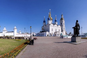 Брусчатка гранитная поставлена в Тобольский кремль (г.Тобольск)